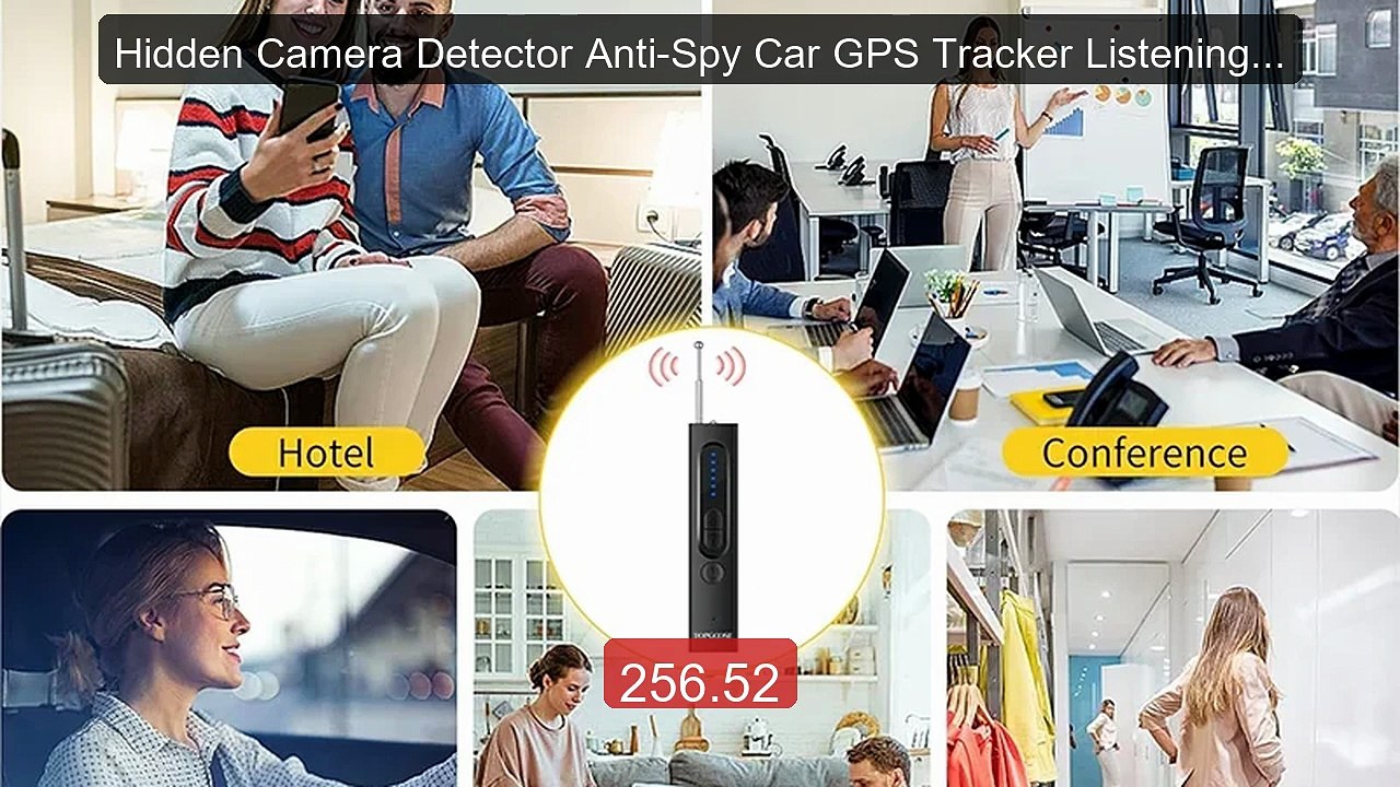 Hidden Camera Detector Anti-Spy Car GPS Tracker Listening Devi... -- Best Buy 2026 | Great Quality!