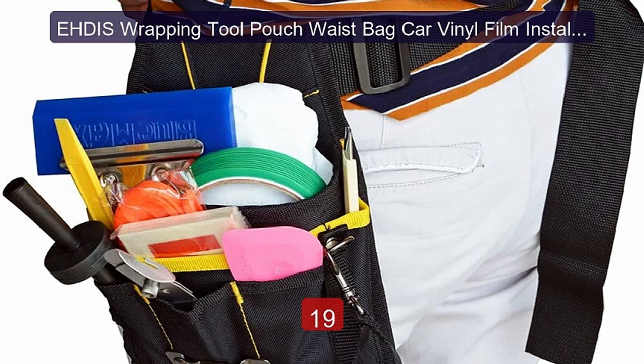 EHDIS Wrapping Tool Pouch Waist Bag Car Vinyl Film Install ... -- Top Pick 2026 | Unbeatable Price!