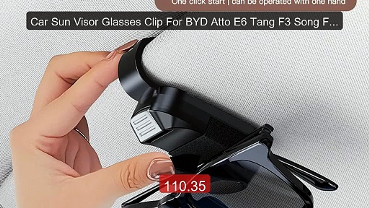 Car Sun Visor Glasses Clip For BYD Atto E6 Tang F3 Song F3R Qi... -- Hot Deal 2026 | Limited Offer!