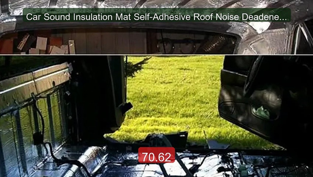 Car Sound Insulation Mat Self-Adhesive Roof Noise Deadener Waterpro... -- Top Rated 2026 | Buy Now!