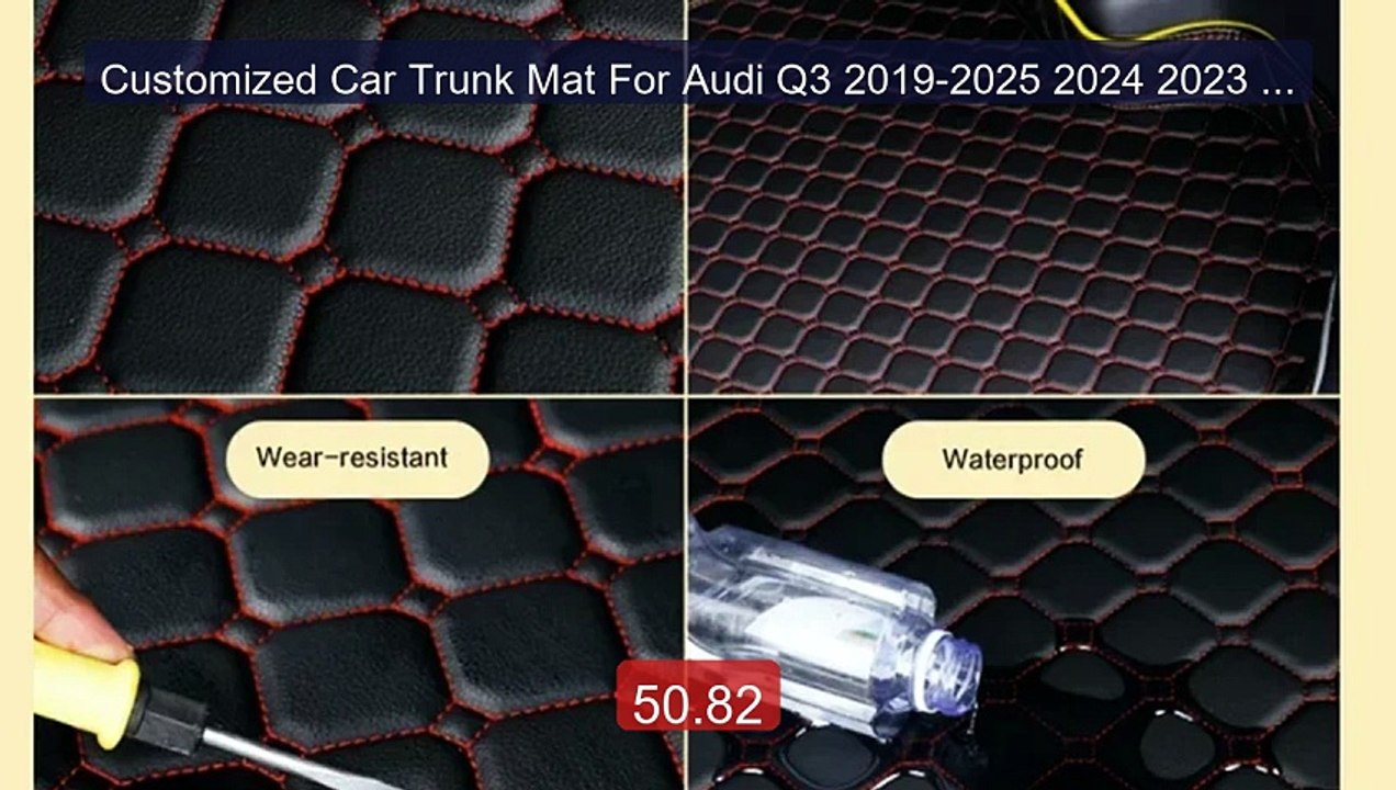 Customized Car Trunk Mat For Audi Q3 2019-2025 2024 2023 2022 ... -- Best Buy 2026 | Great Quality!