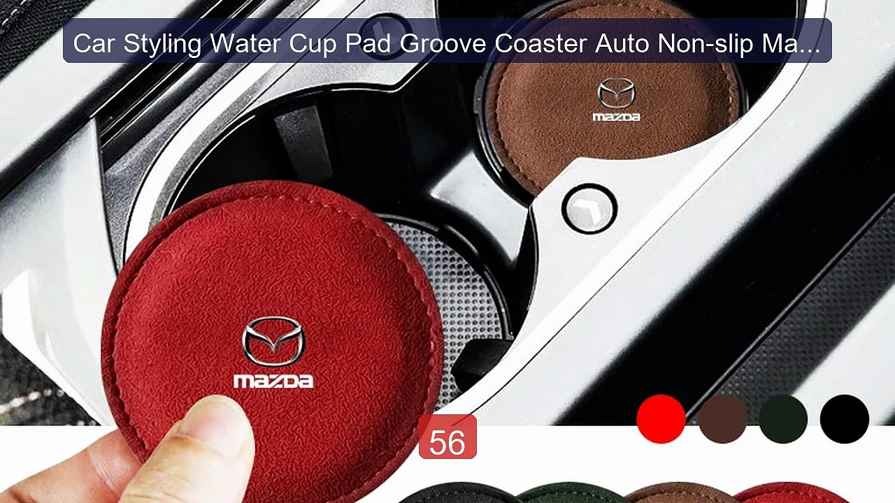 Car Styling Water Cup Pad Groove Coaster Auto Non-slip Mat Car Goo... -- Best Deal 2026 | Shop Now!