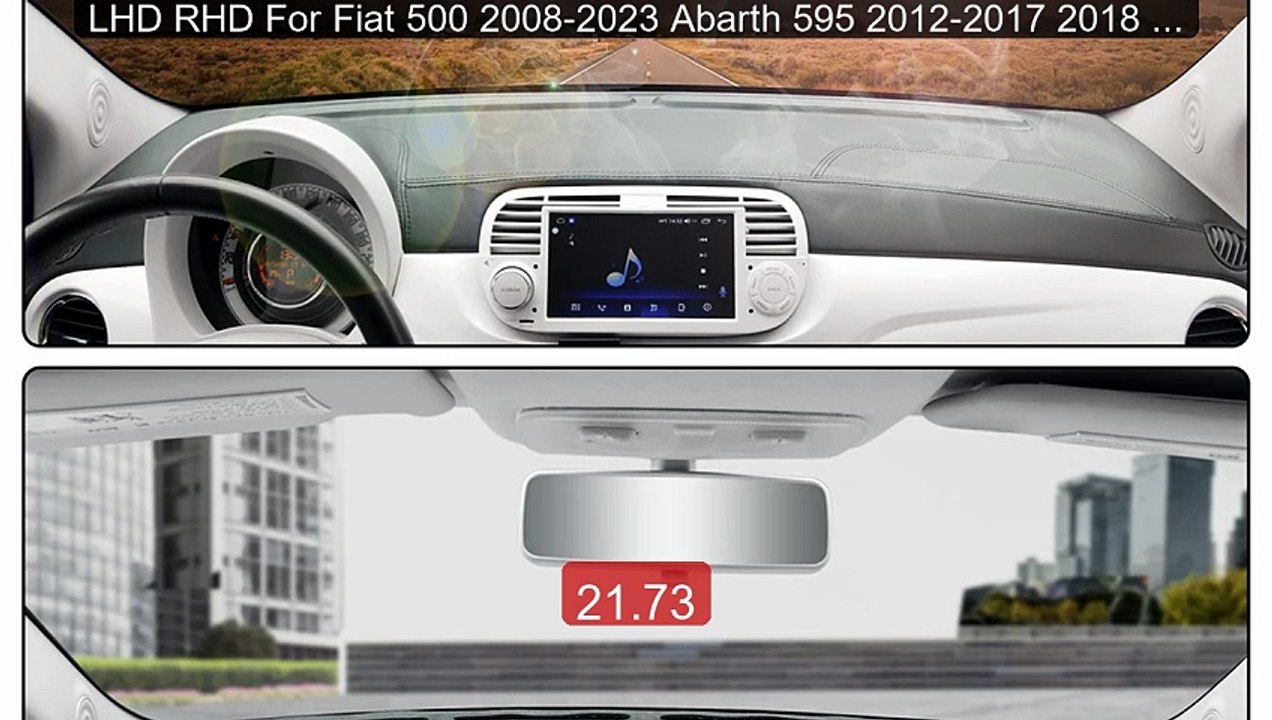 LHD RHD For Fiat 500 2008-2023 Abarth 595 2012-2017 2018 2019 2020... -- Best Deal 2026 | Shop Now!