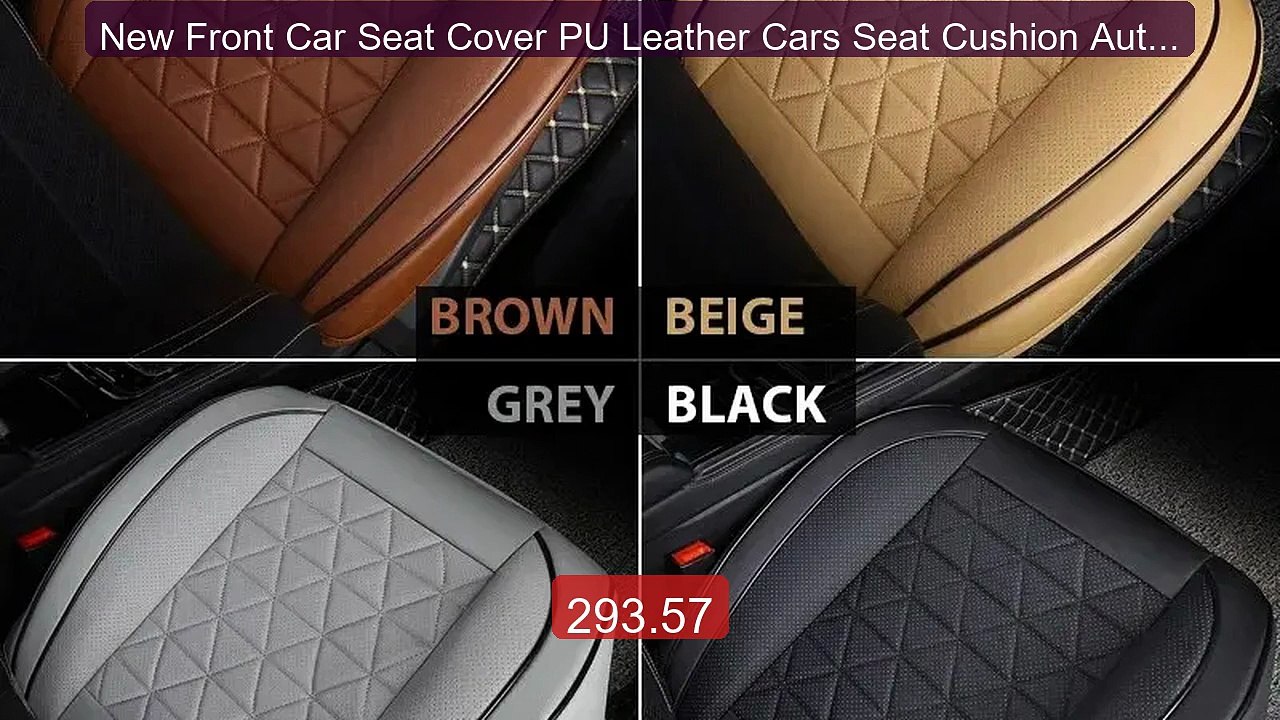 New Front Car Seat Cover PU Leather Cars Seat C...