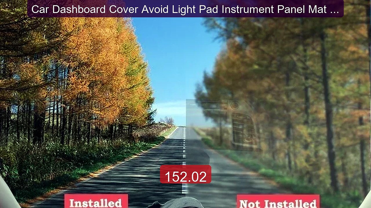 Car Dashboard Cover Avoid Light Pad Instrument Panel Mat Case... -- Amazing Value 2026 | Must Have!