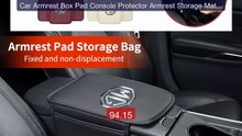 Car Armrest Box Pad Console Protector Armrest Storage Mat Acc... -- Amazing Value 2026 | Must Have!