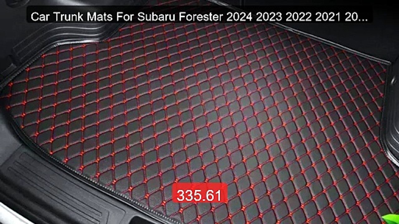 Car Trunk Mats For Subaru Forester 2024 2023 2022 2021 2020 2019 Re... -- Top Rated 2026 | Buy Now!