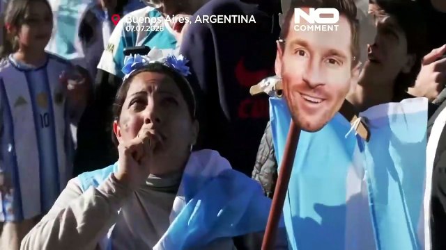 Argentinien-Fans feiern mit Gesang und Tanz nach WM-Krimi gegen Ägypten