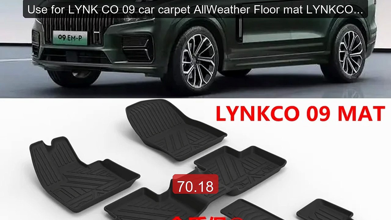 Use for LYNK CO 09 car carpet AllWeather Floor mat LYNKCO 09 ... -- Amazing Value 2026 | Must Have!