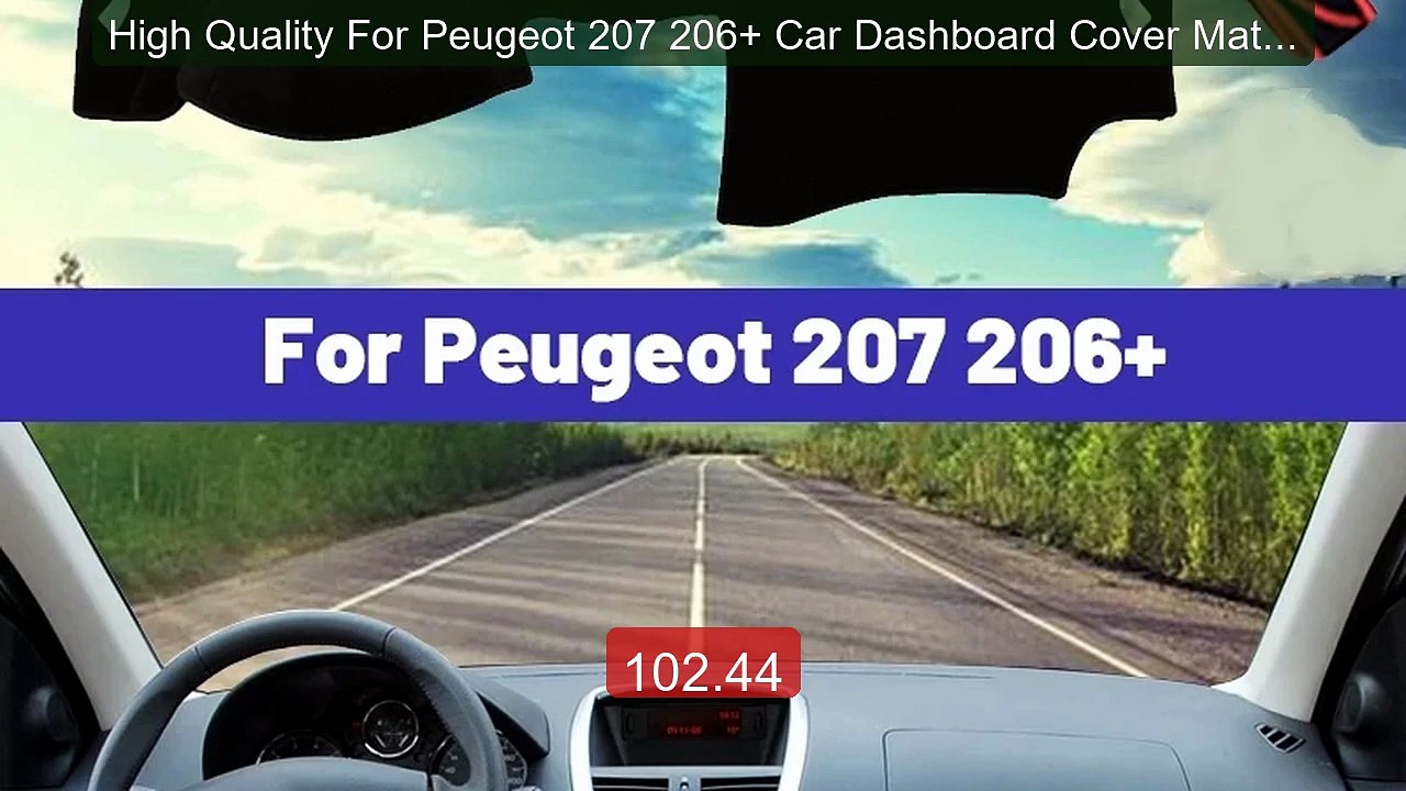High Quality For Peugeot 207 206+ Car Dashboard Cover Mat Sun... -- Amazing Value 2026 | Must Have!