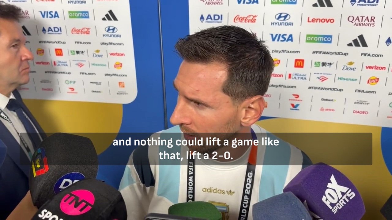 Messi, full speech |Argentina 3 - Egipto 2