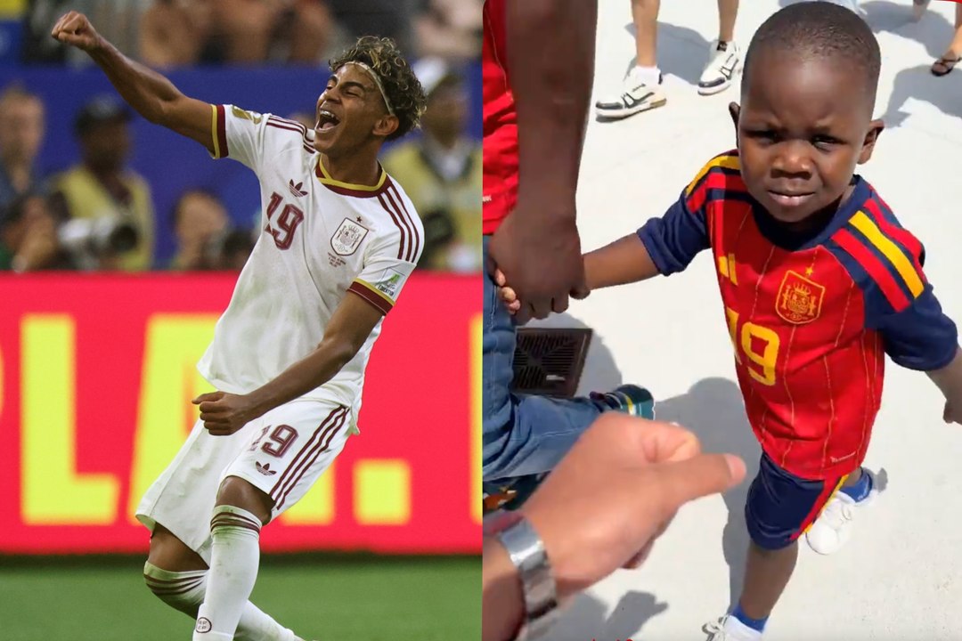 El hermano menor de Lamine Yamal se roba el protagonismo con un divertido desplante a un fan