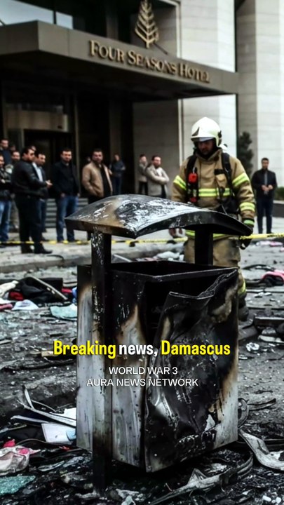 BREAKING: Damascus Rocked by Two Bombs Explosions During Macron’s Visit!