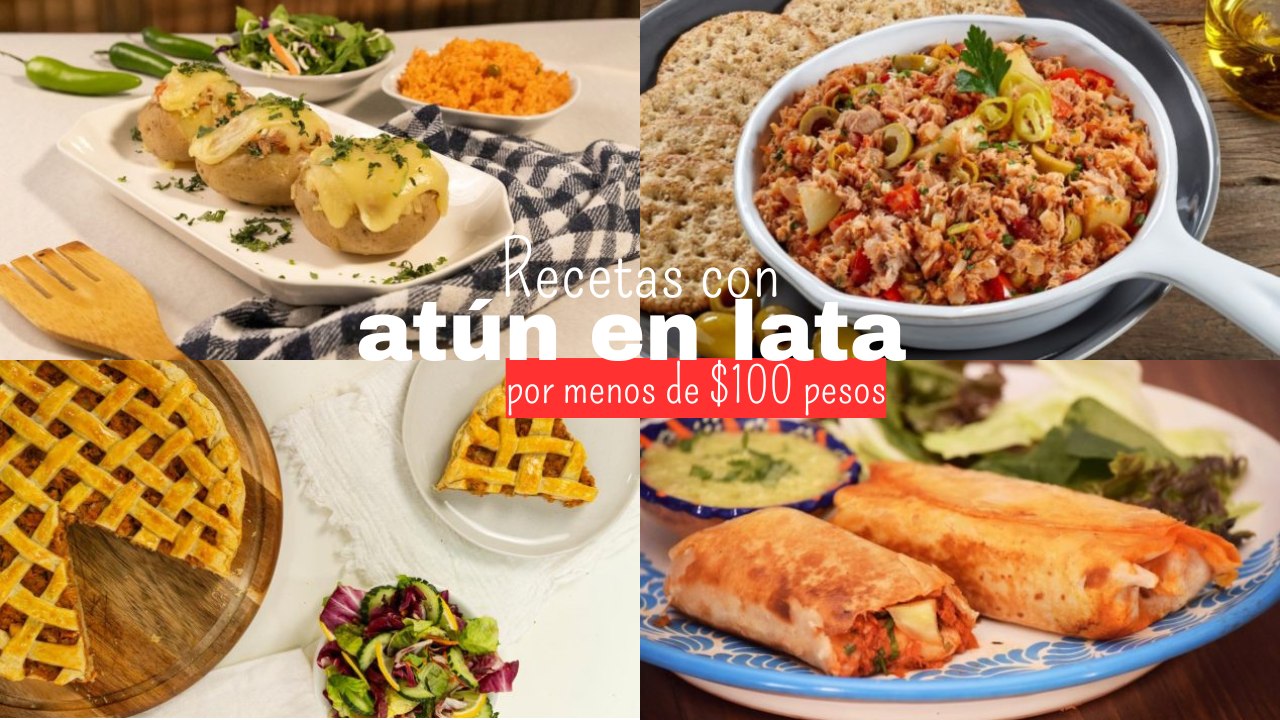 4 recetas con atún en lata por menos de $100 pesos