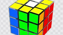 Rubik Cube 3x3: Opposite Pillars Pattern 🧊