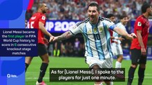 'Extraordinary' Messi has Scaloni in tears