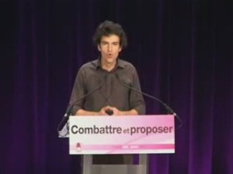 Bertrand Monthubert - Maison de la Chimie le 28 juin 2008