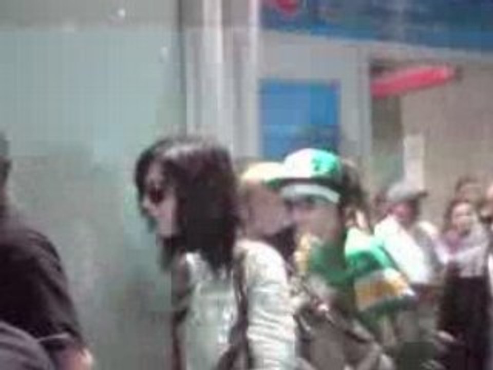 Tokio Hotel Aéroport le 20.06.08 Paris