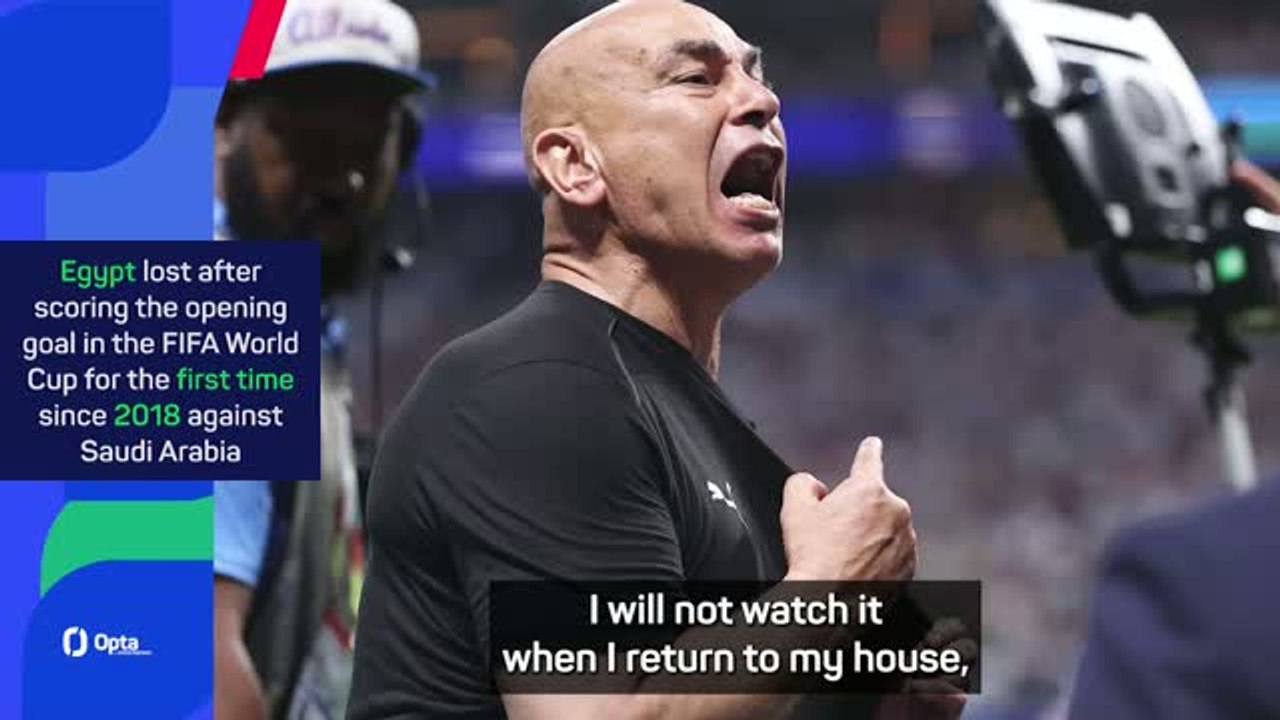 Egypt coach won't watch World Cup after Argentina's 'undeserved' win
