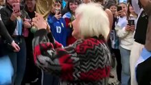 La "abuela copera" platense conmovió a todos en 7 y 50 tras el triunfo de la Selección en octavos del Mundial 2026