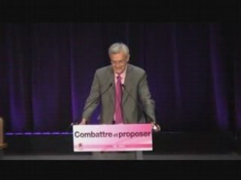 Jean-Louis Bianco - Maison de Chimie le 28 juin 2008