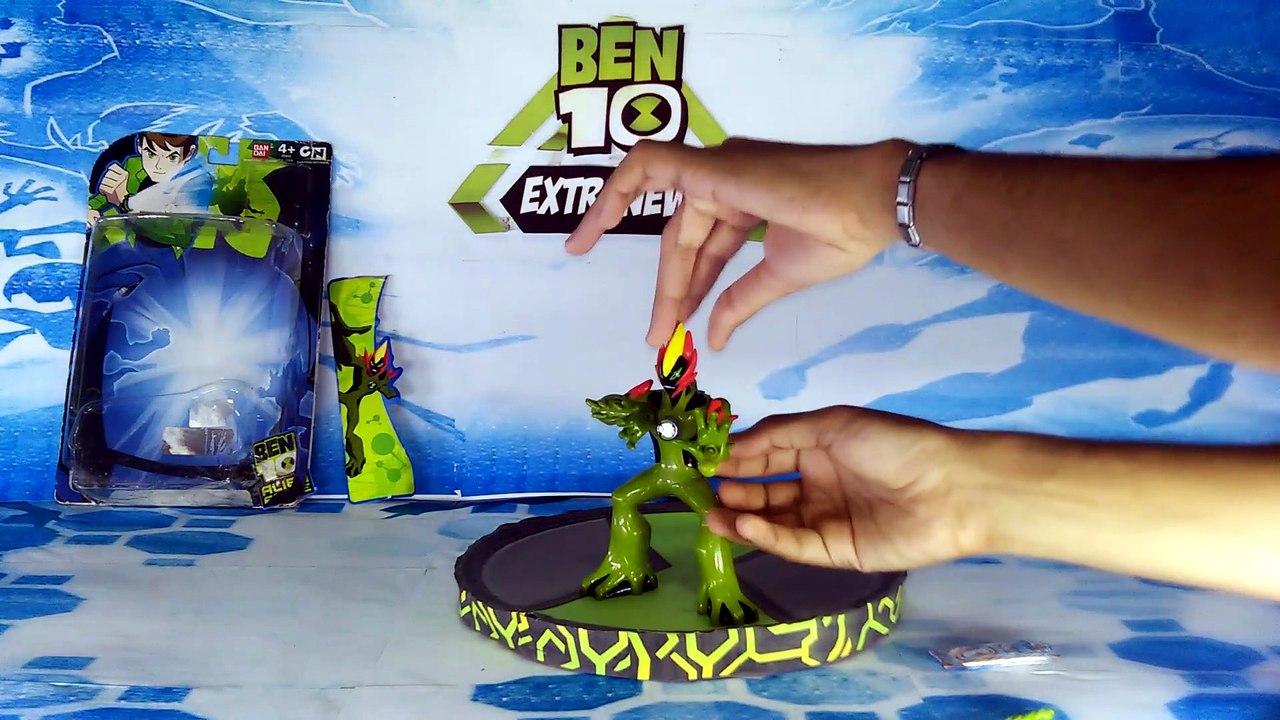 3 Review- Boneco do Fogo Fátuo (DNA Alien Heroes) - Ben 10 AF