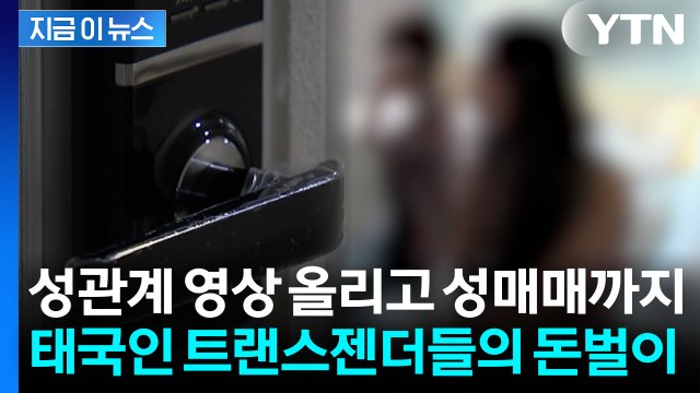 성매매로 수억원 '돈벌이'…국내에서 붙잡힌 태국 트랜스젠더 남성들[지금이뉴스] / YTN