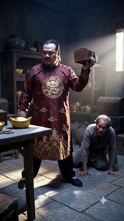 A Greedy Merchant Loses Everything Before Buddha