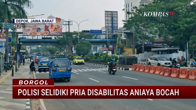 Viral Video Pria Disabilitas Aniaya Bocah di Bawah JPO Margonda Depok | BORGOL