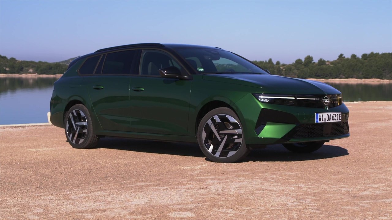 The new Opel Astra Sports Tourer Electric Exterior Design