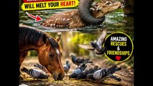 Animals Helping Other Animals ❤️ Amazing Wildlife Kindness Caught on Camera