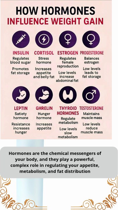 Key Hormones and Their Influence on Weight Gain