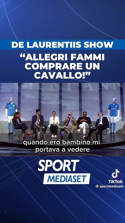 Allegri da Milano a Napoli: a papà De Laurentiis piacevano le corse dei cavalli...