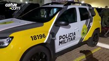 Dois homens são presos com máquina de solda furtada no Bairro Itália, em Cascavel