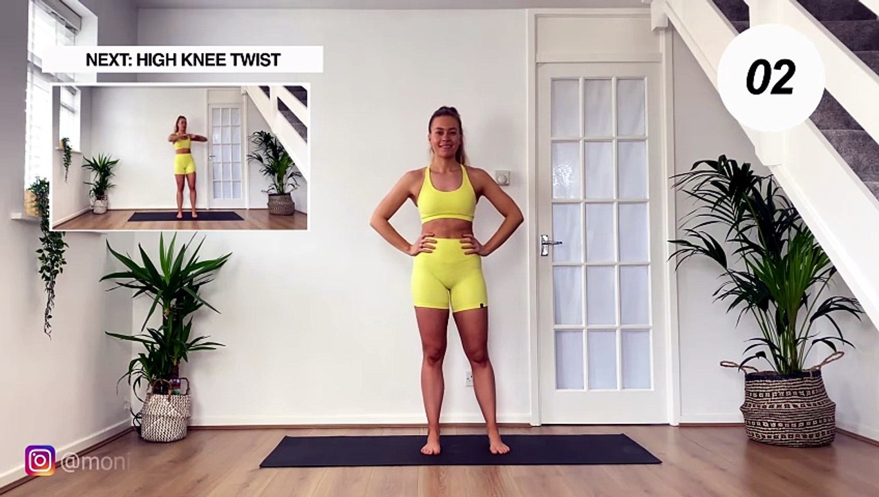 20 MIN FULL BODY CARDIO HIIT - Low impact, no equipment  MOVE WORKOUT 10_
