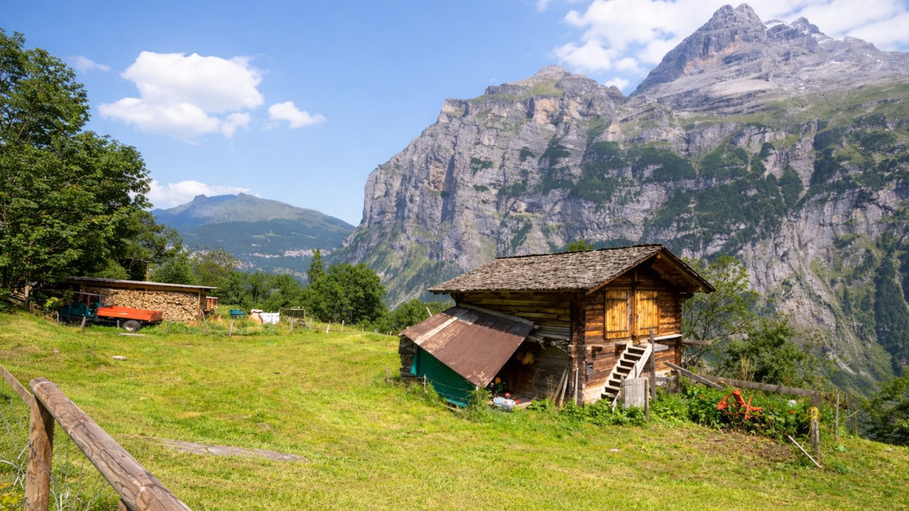 This Swiss Alps Village Feels Like a Hidden Escape