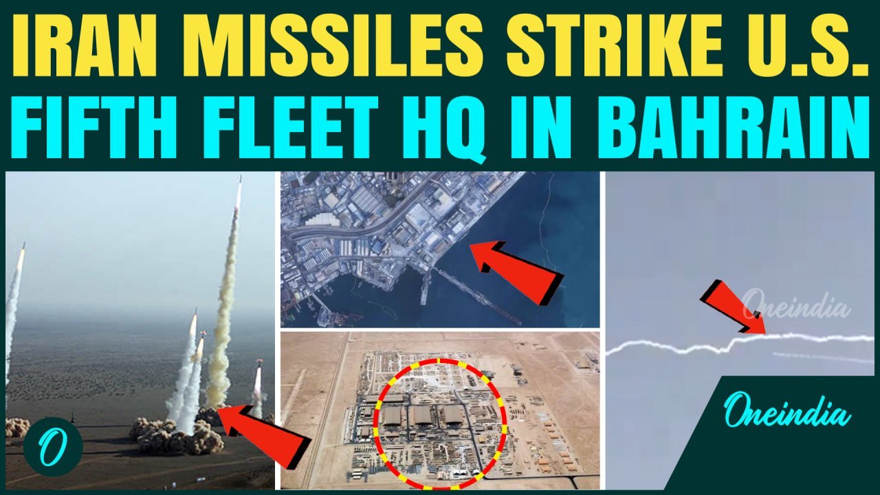 Iran BOMBS U.S. Navy Base In Bahrain: Massive Missile Barrage ROCKS Fifth Fleet HQ | WATCH