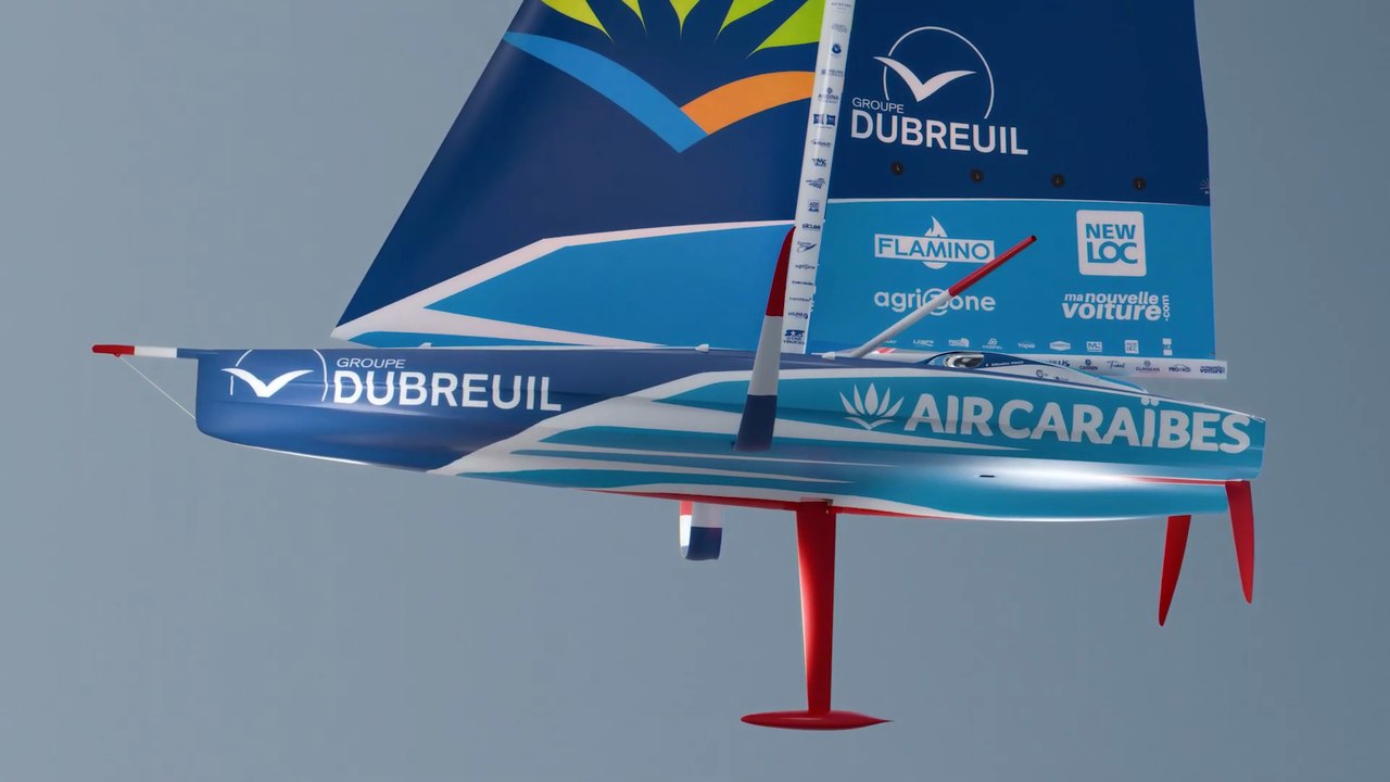 Groupe Dubreuil 2026 : Découvrez les nouvelles couleurs de l'IMOCA Groupe Dubreuil II !
