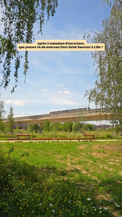 Le tout nouveau Parc Saint Sauveur à Lille !