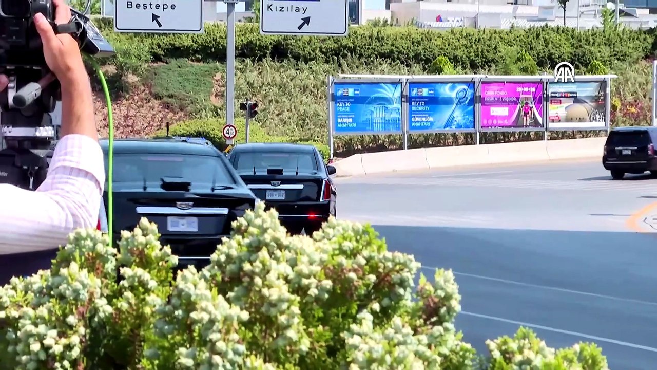 ABD Başkanı Donald Trump, NATO Liderler Zirvesi'ne katılmak için Beştepe'ye gidiyor