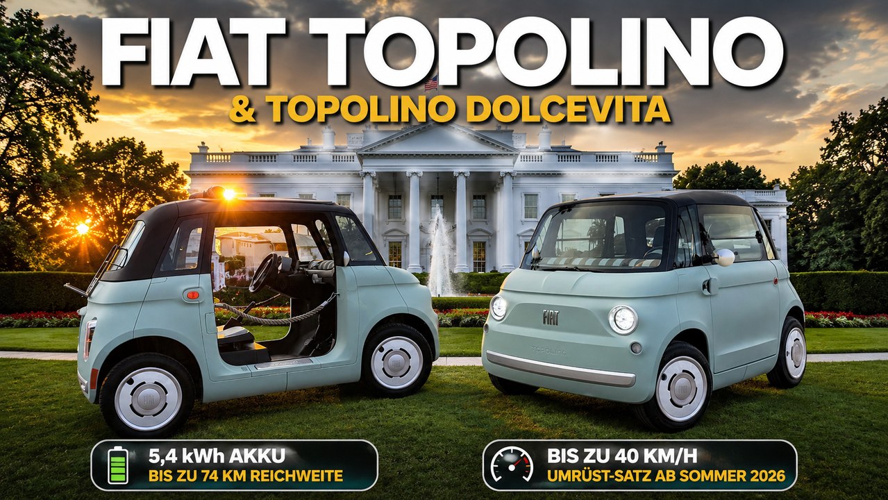 Fiat Topolino und Fiat Topolino Dolcevita jetzt neu auf dem US-Markt