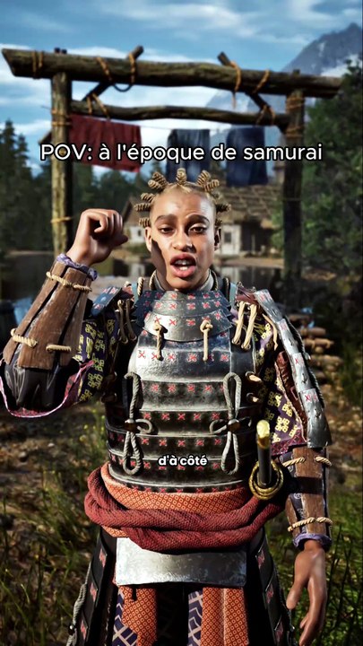 À l’époque de samuraï 🥷🤺 #humour #animation