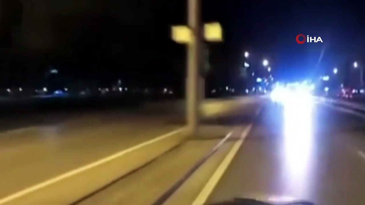 Feci kaza kamerada! Kazanın son hali yürekleri sızlattı