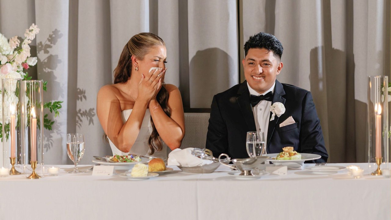 Teacher Bride Cries With Happiness When Surprised With Messages From Students | Happily TV