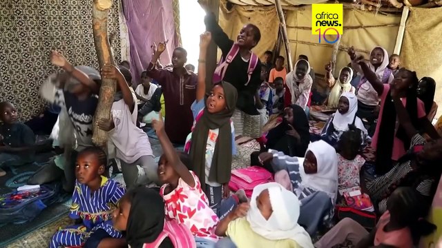 Refugee teacher fights to keep education alive for children displaced by Sudan's war