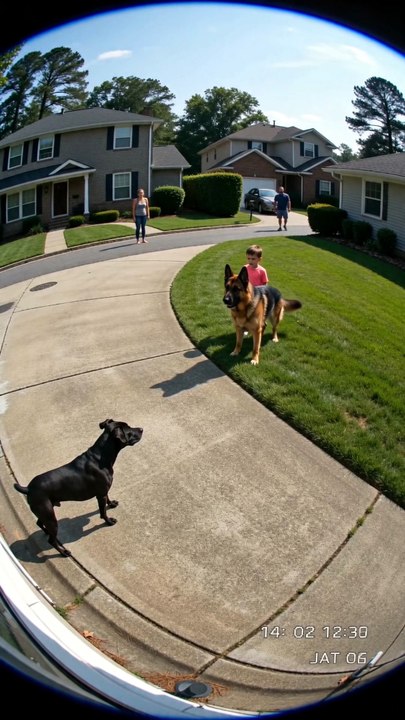 Security Camera Caught This Dog's Heroic Save 😳🐕