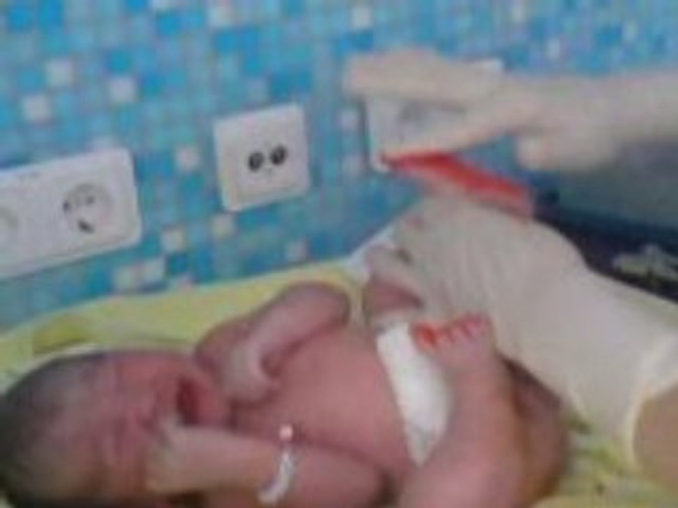 Geburt von Emna in Marien Hospital