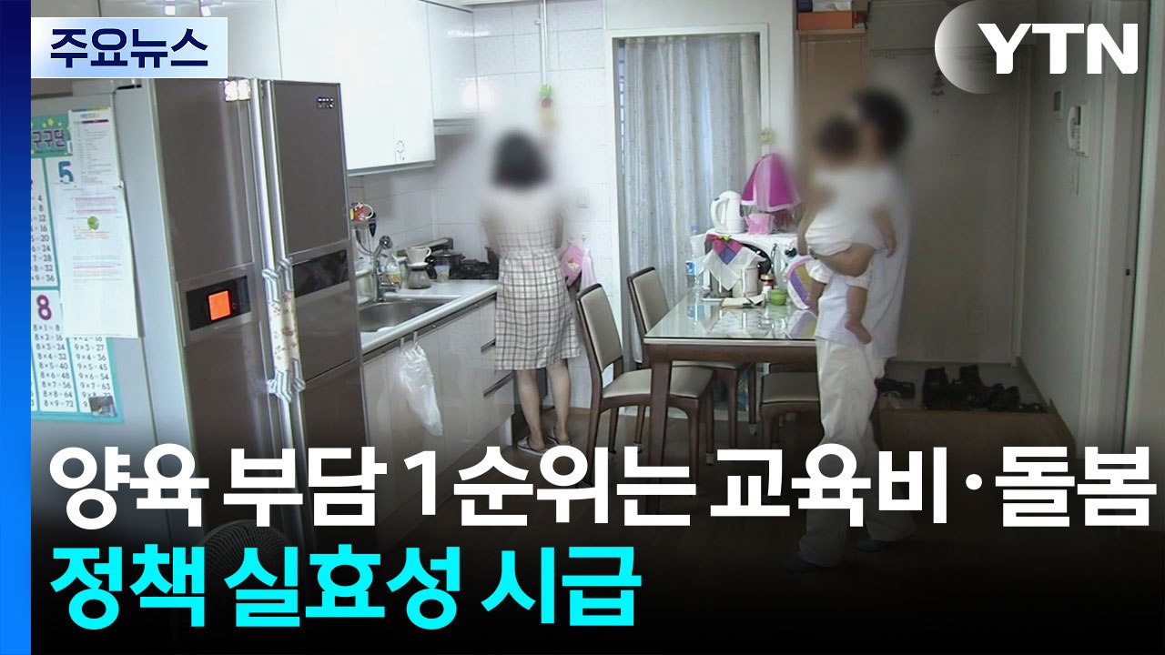 [서울] 양육 부담 1순위는 교육비·돌봄...정책 실효성 시급 / YTN