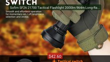 Sofirn SF26 21700 Tactical Flashlight 2000lm 964m Long-Range ... -- Amazing Value 2026 | Must Have!