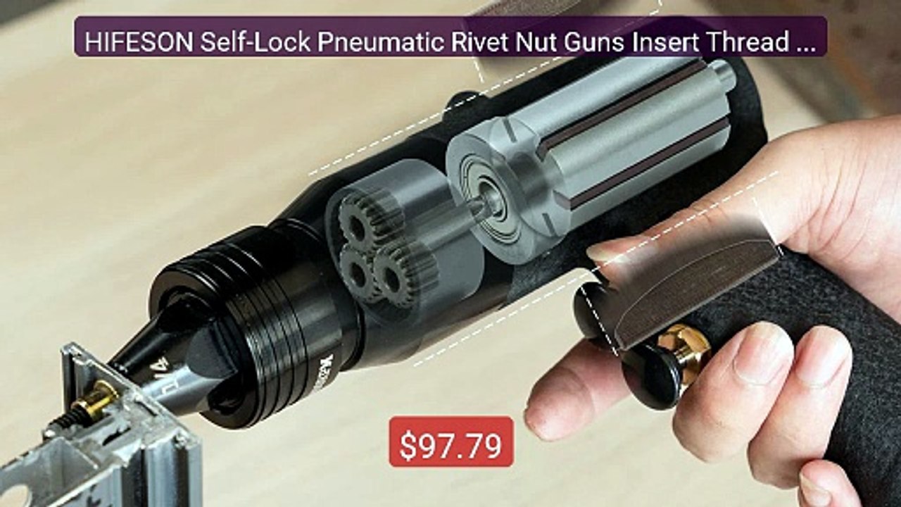 HIFESON Self-Lock Pneumatic Rivet Nut Guns Insert Thread Pu... -- Top Pick 2026 | Unbeatable Price!